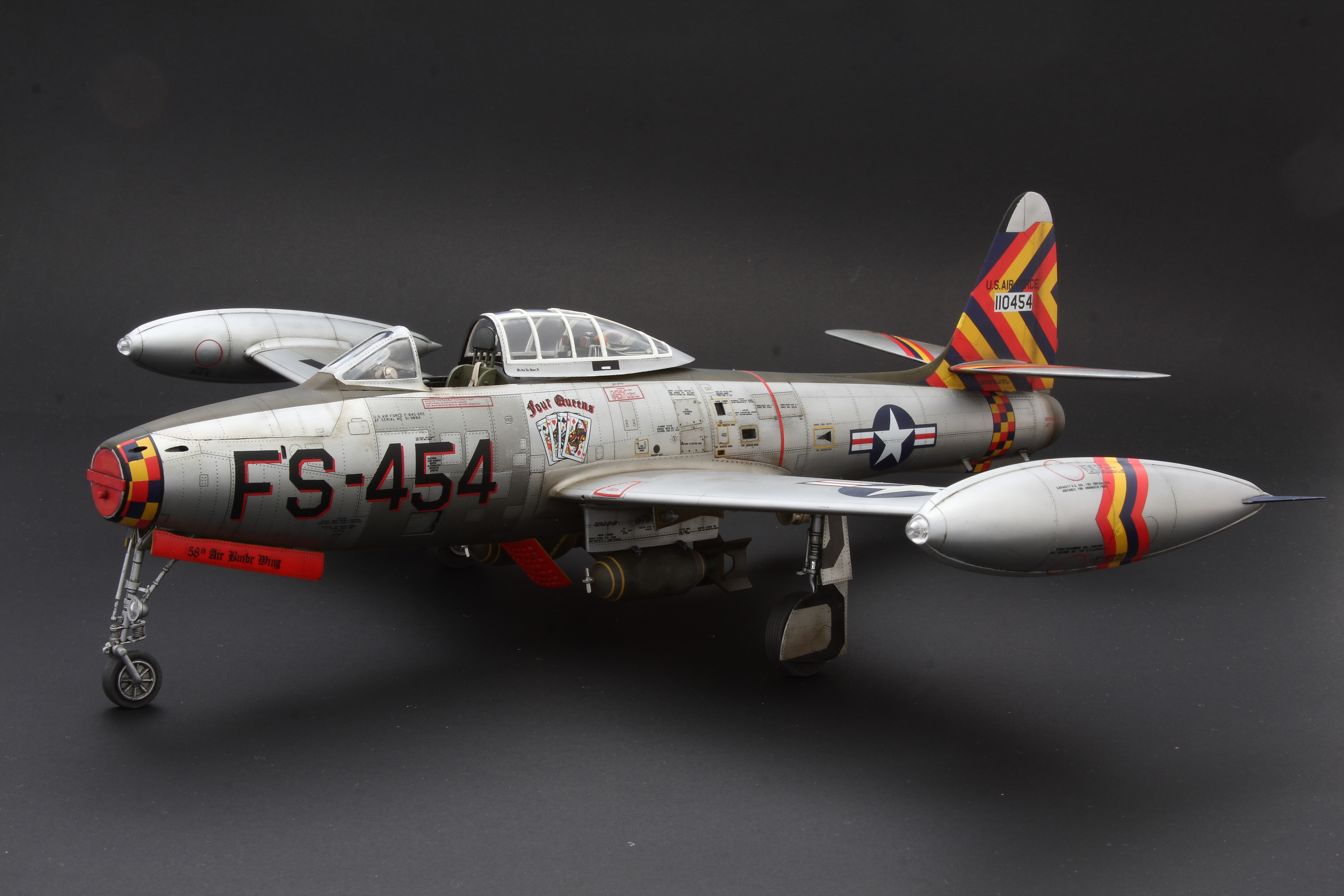 Republic F-84G Thunderjet.