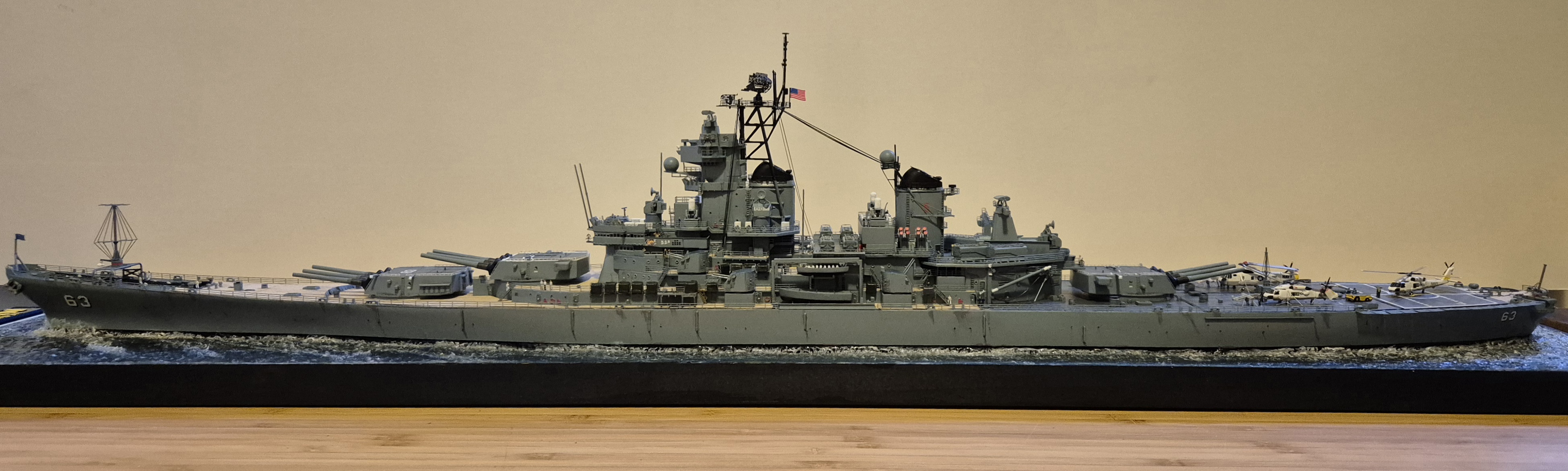USS Missouri BB:63 circa 1991