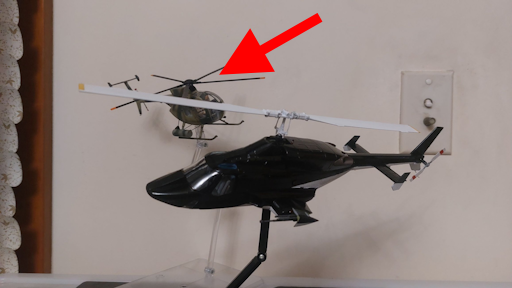 Hughes 500D "Airwolf Villain"