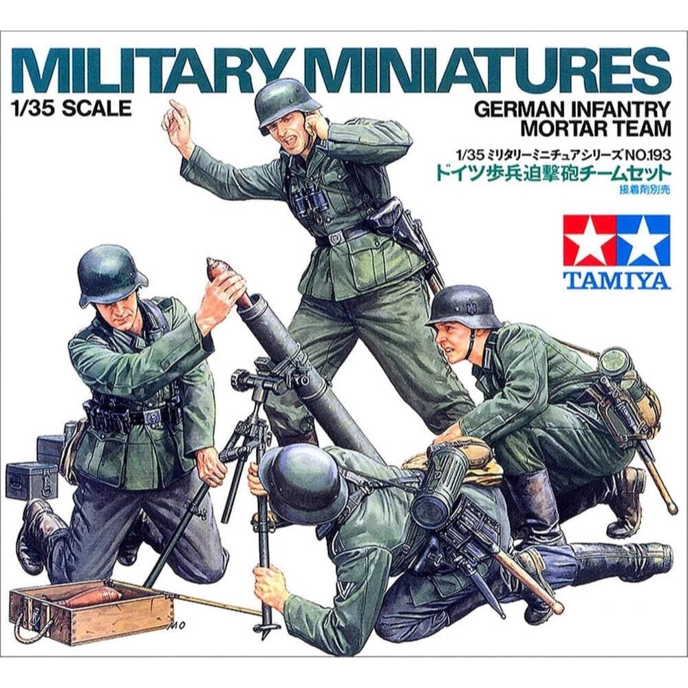 German Infantry Mortar Team