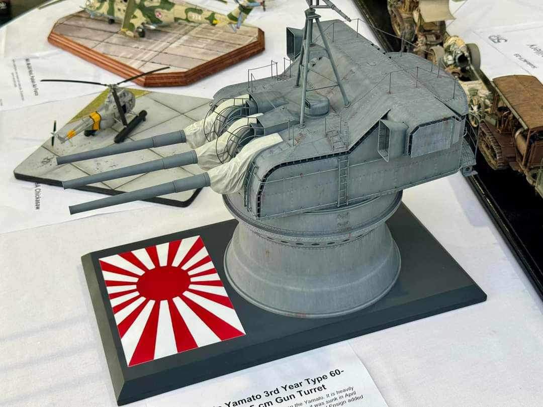 Battleship Yamato 3rd Year Type 60-Caliber 15.5cm Gun Turret