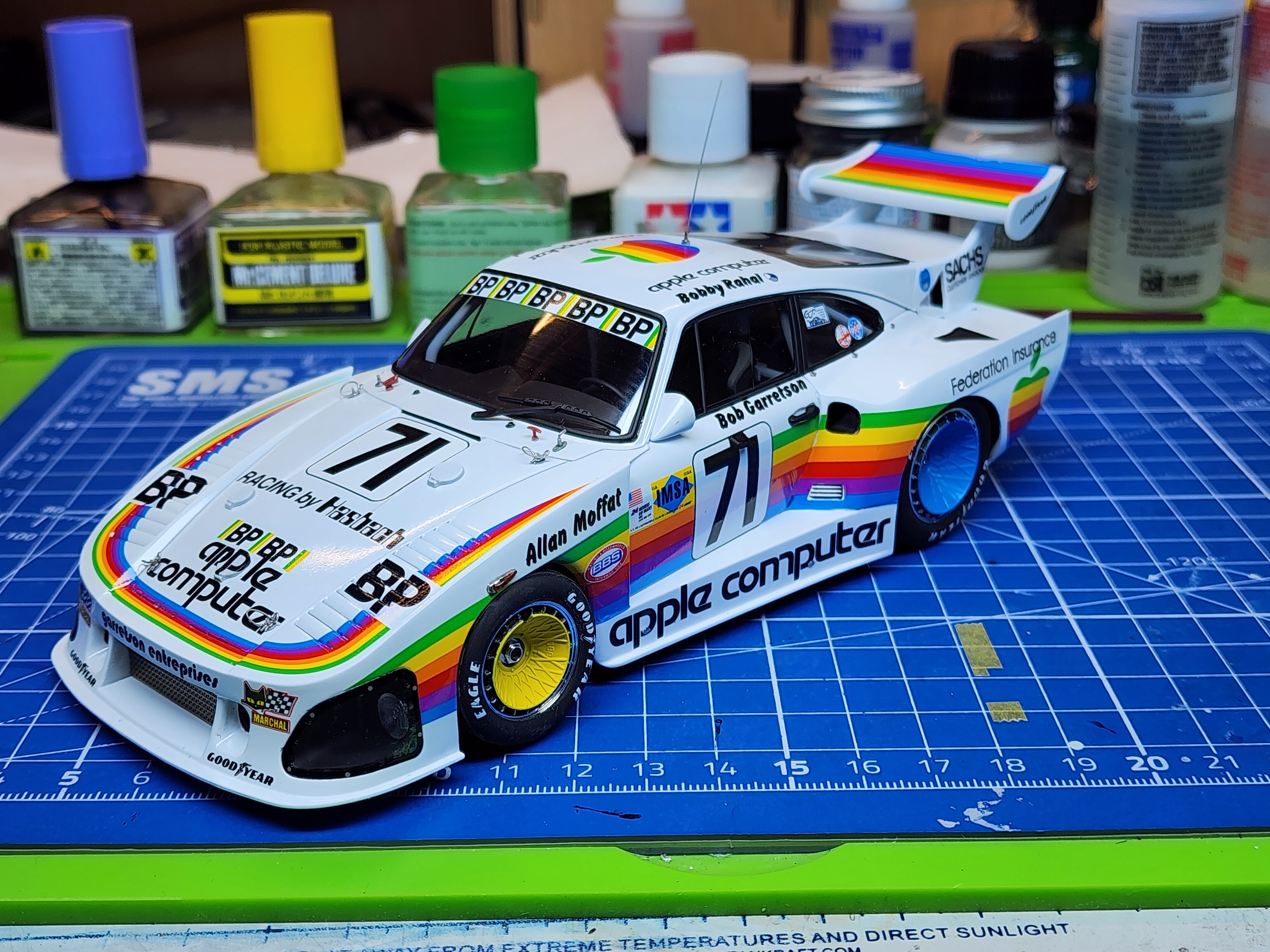 Porsche 935K3 Le Mans 1980 #71 Apple Computers