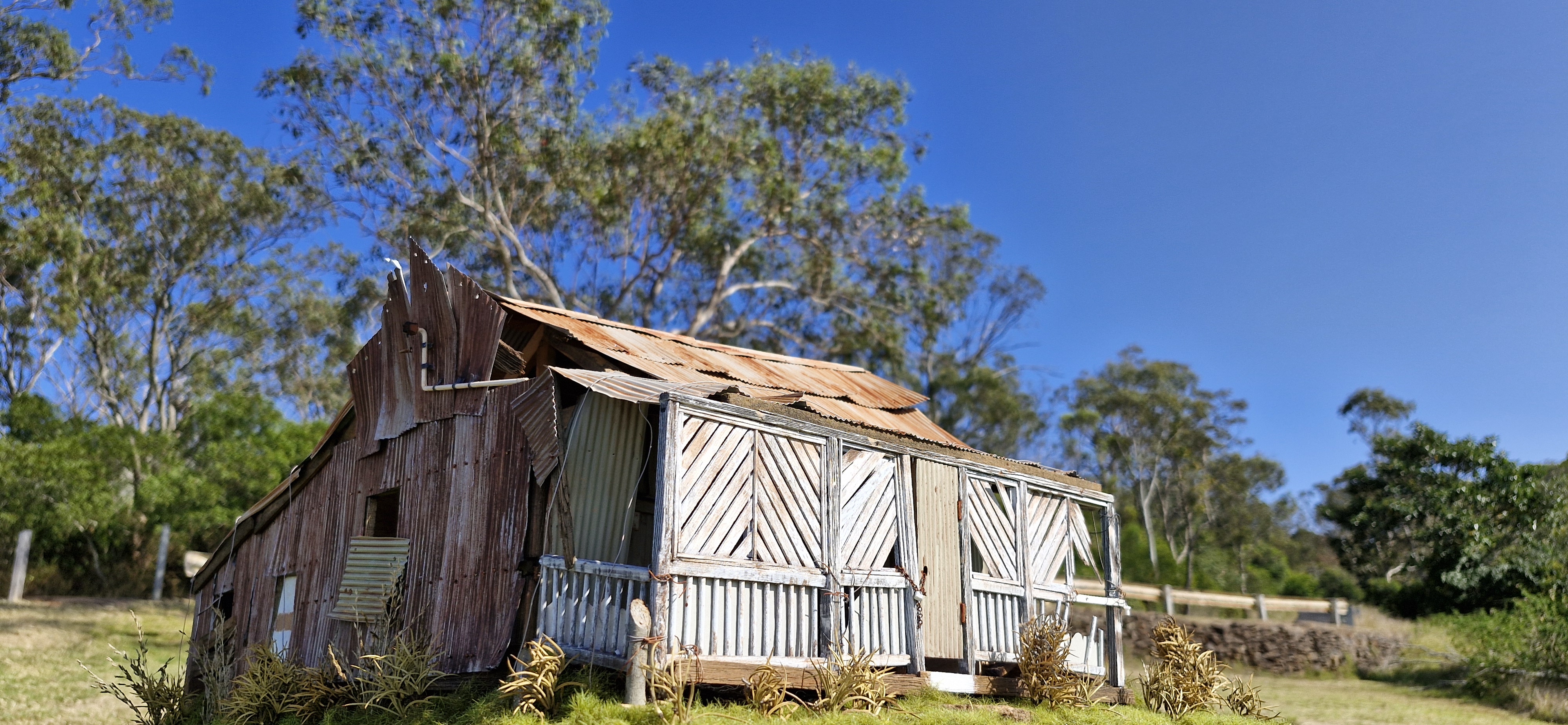 Blackall House (This is a model of an actual house in the town of Blackall in central Queensland)