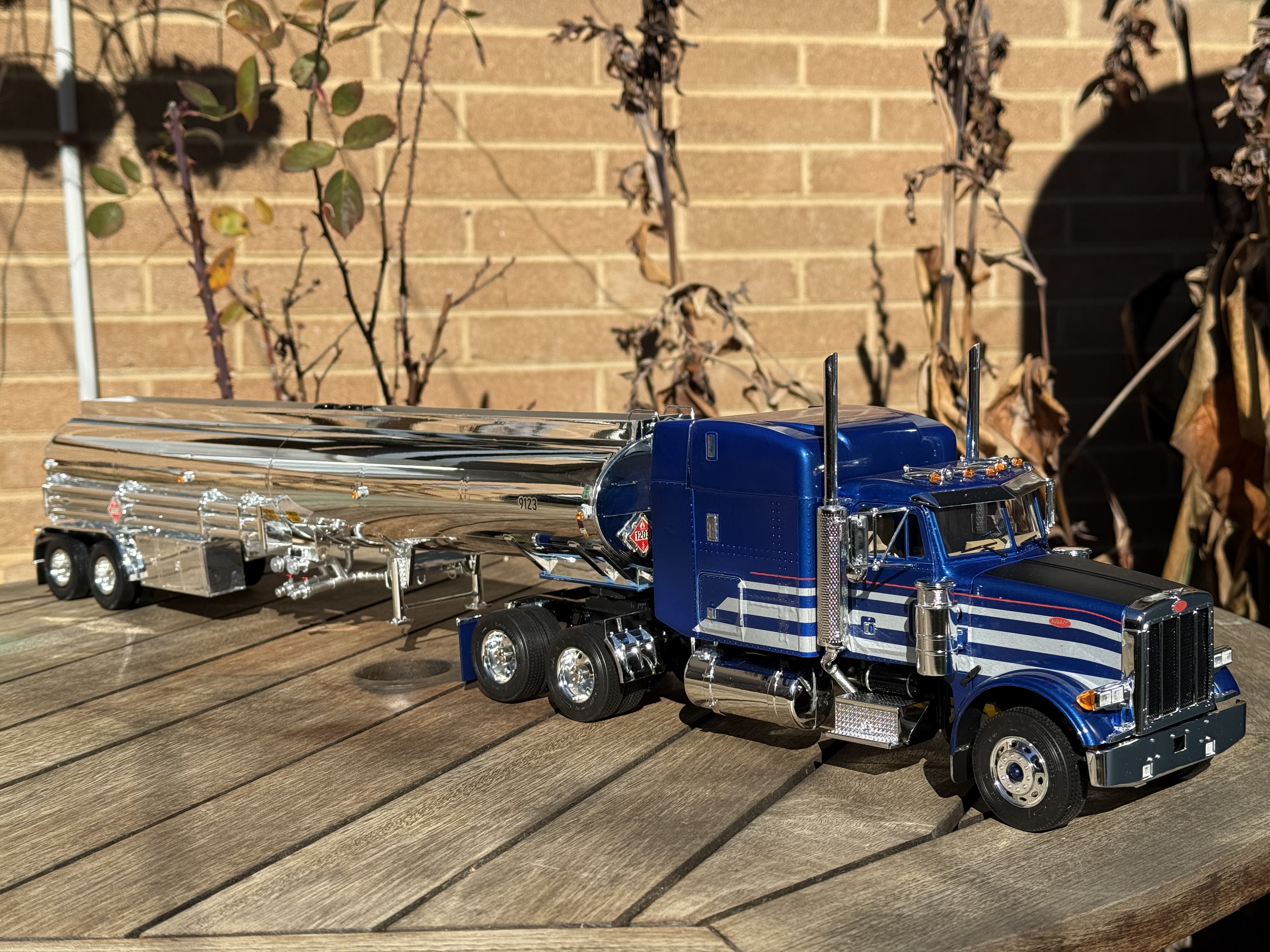 Peterbilt 378 and Beall Tanker