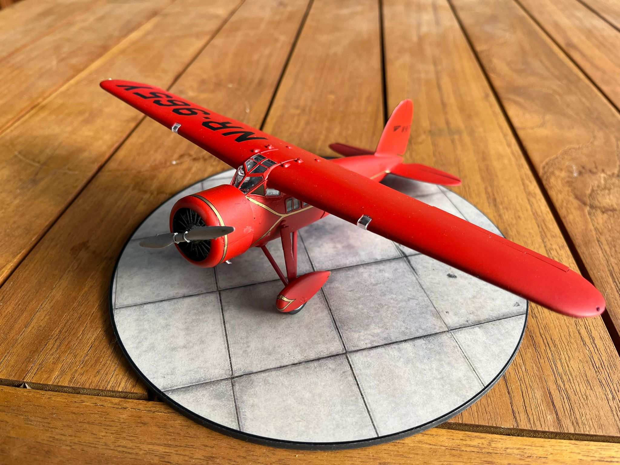 Lockheed Vega 5c - Amelia Earhart 1935 (Hawaii to US Mainland flight)