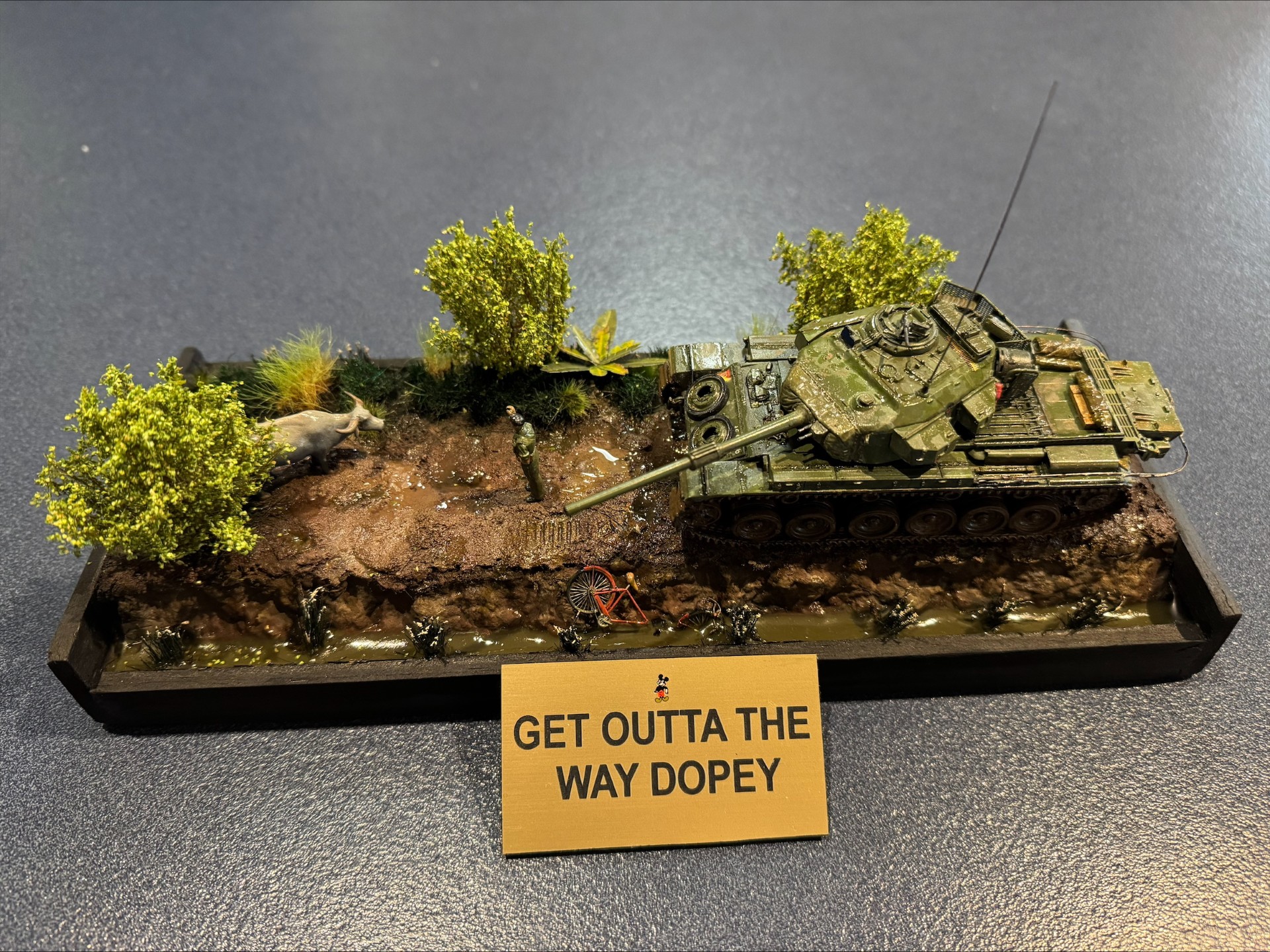 Get outta the way Dopey! Centurion Mk5/1 B Sqn, 1 Armd Regt Vietnam 1969