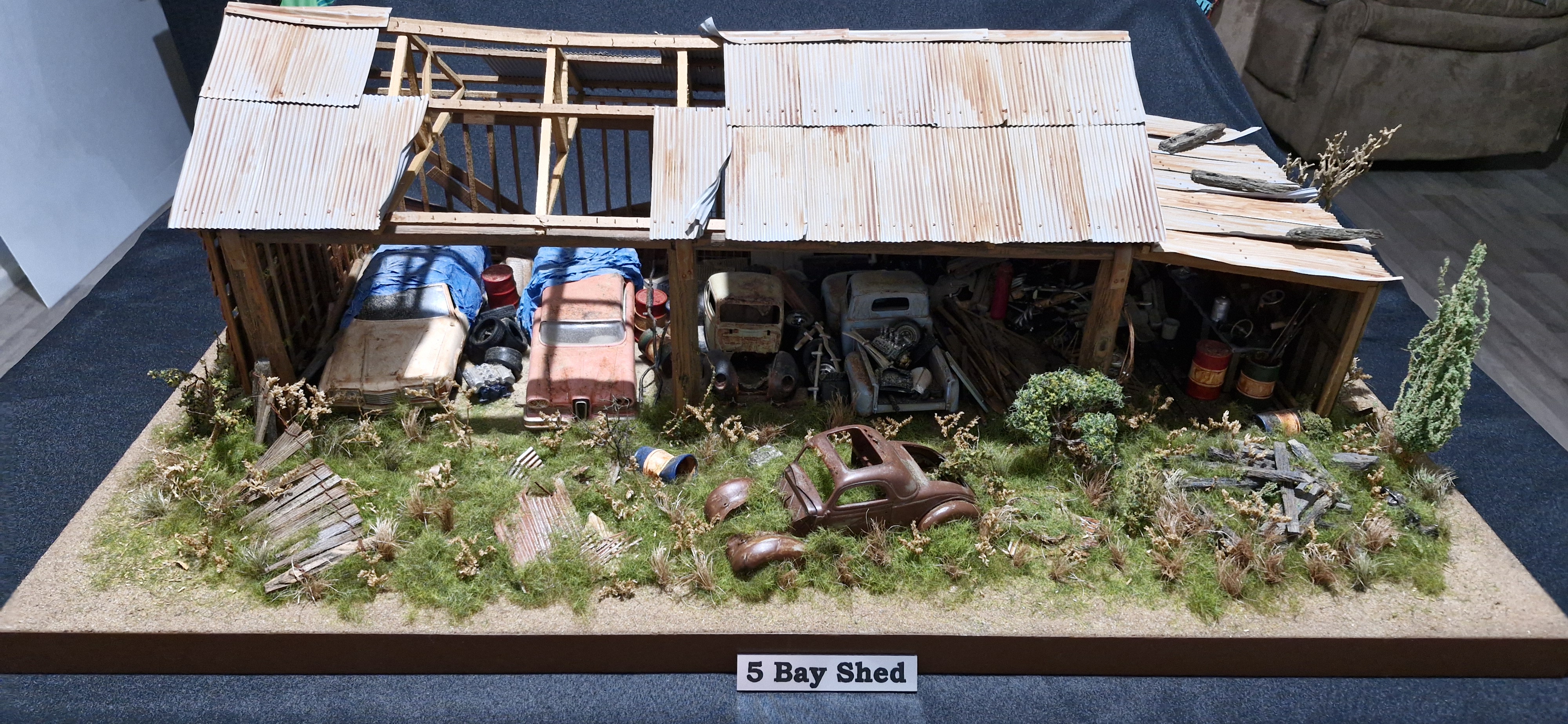 5 Bay Shed