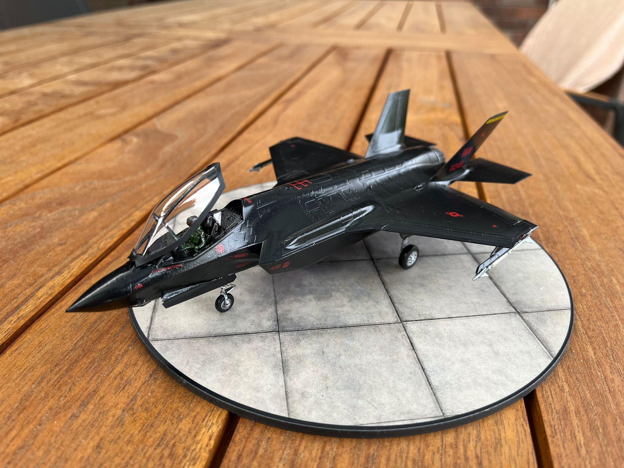 F-35A USAF 64th Aggressor Squadron ('What if' markings)