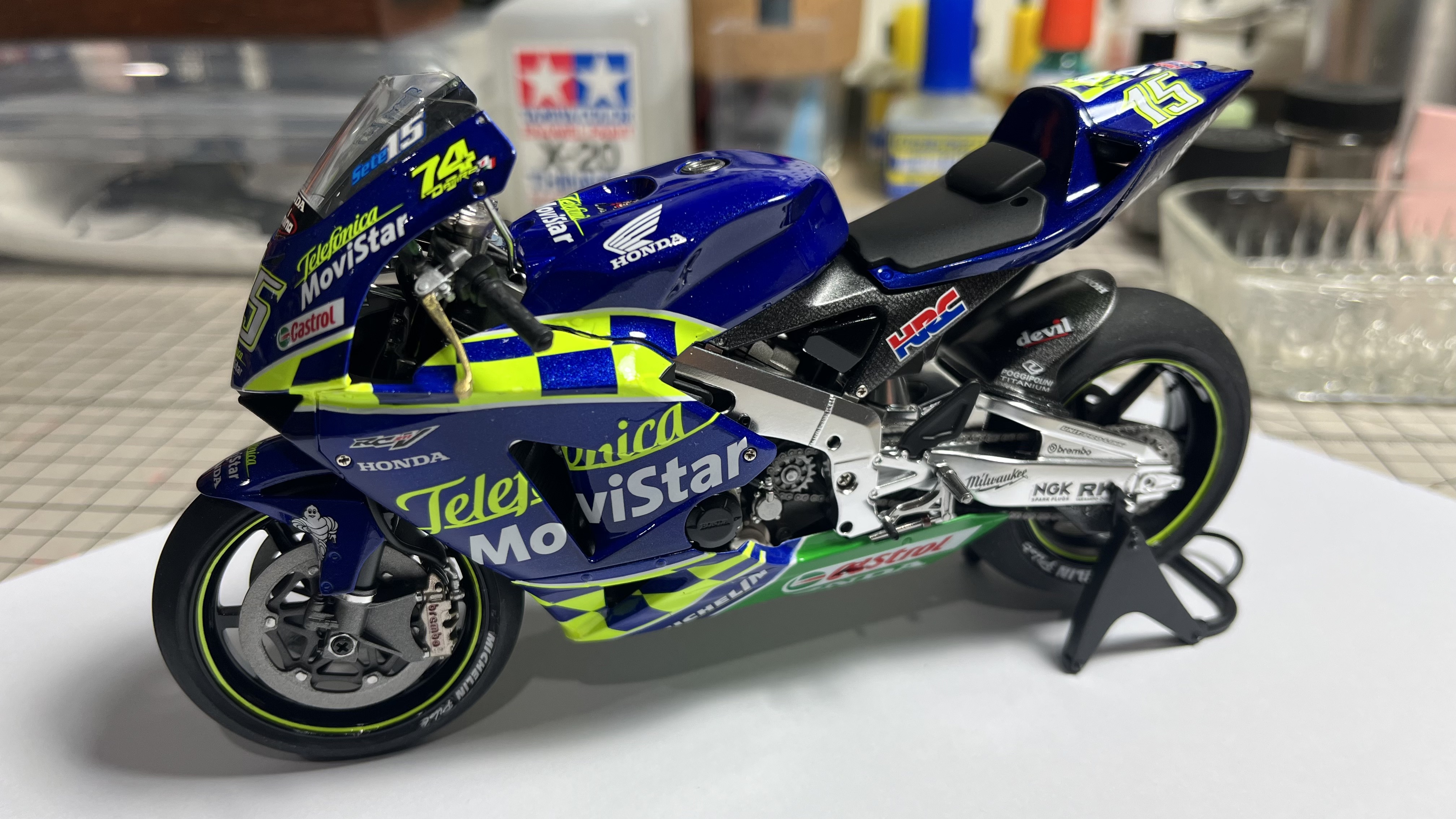 Telefonica Movistar - Honda RC211v S.Gibernau