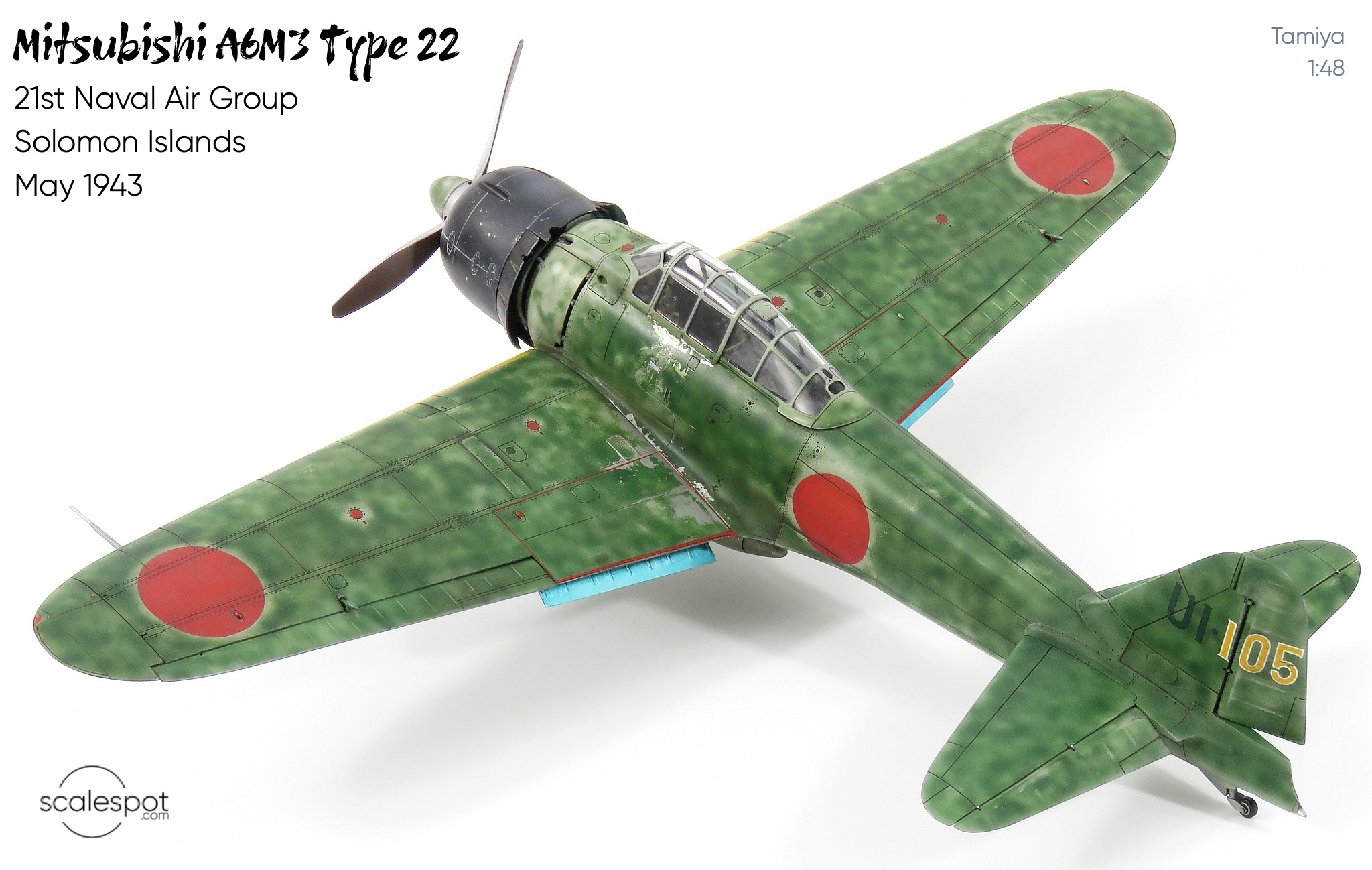 Mitsubishi A6M3 Type 22 Zero
