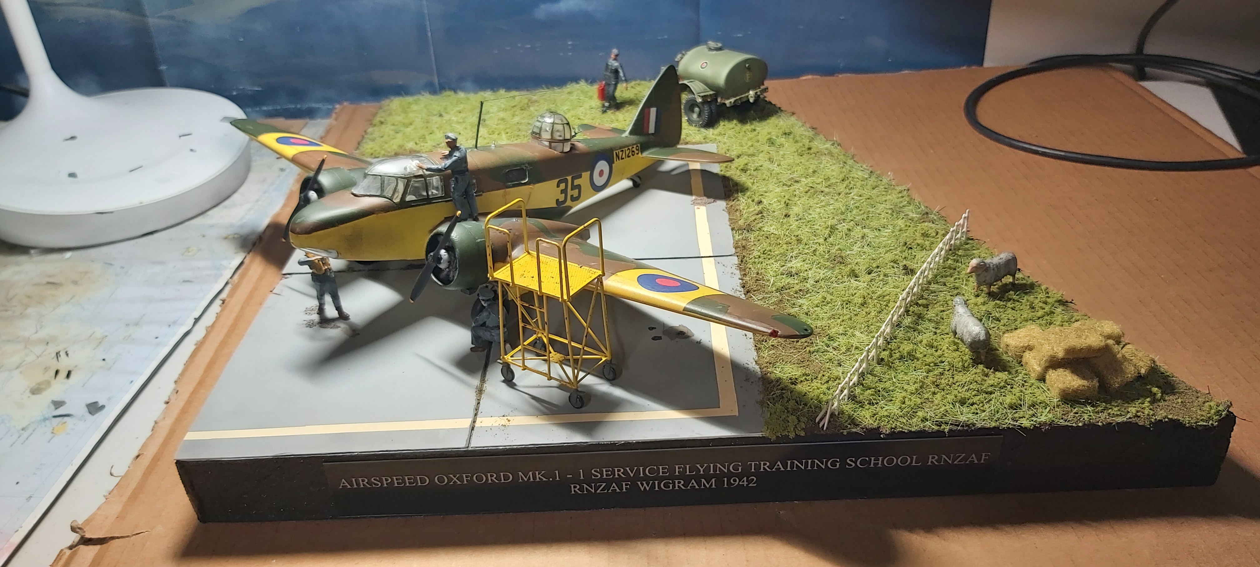 Airspeed Oxford, 1 Service Training School, RNZAF Wigram 1942