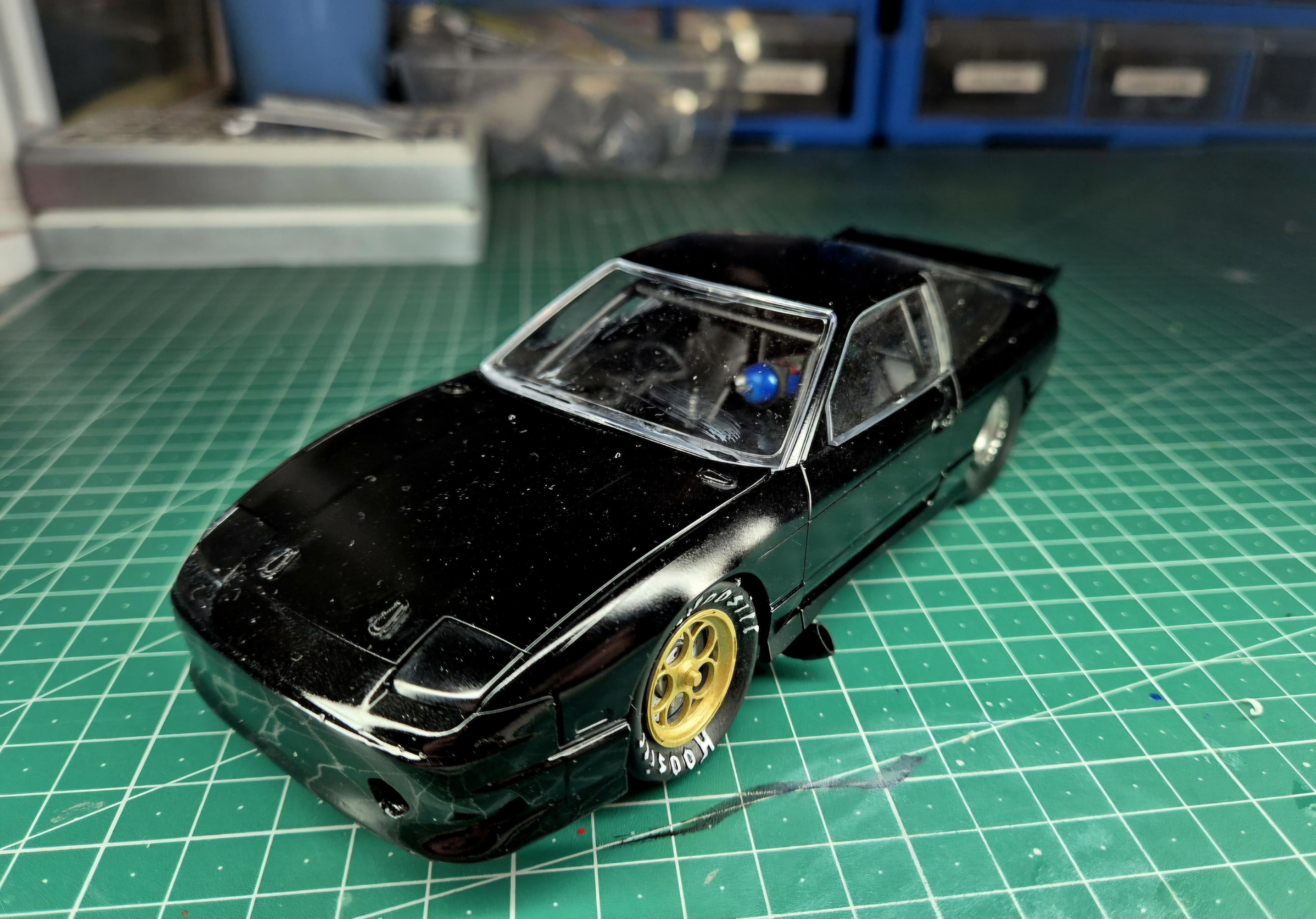 Nissan 180sx drag car