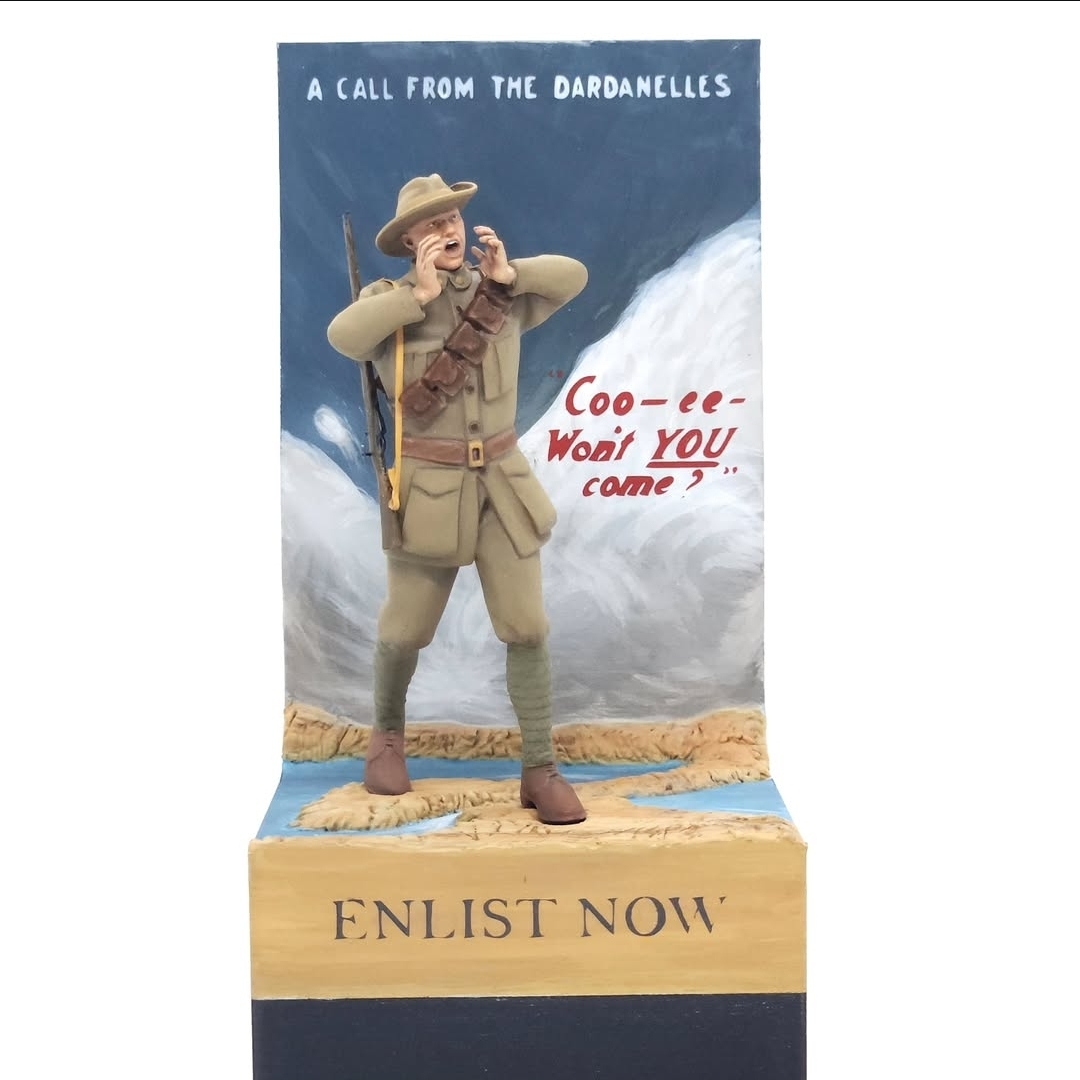 Cooee propaganda poster