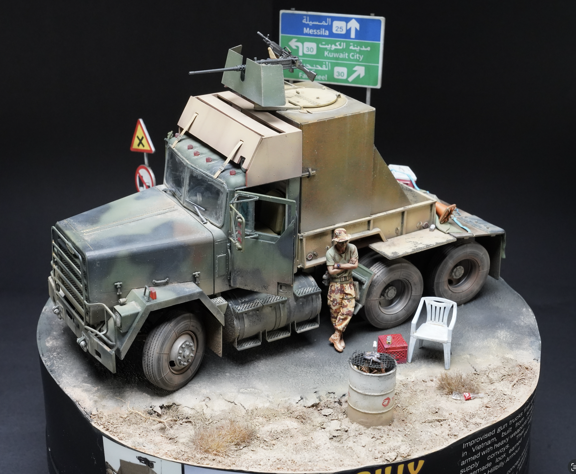 Hillbilly Armour - M915 Gun Truck