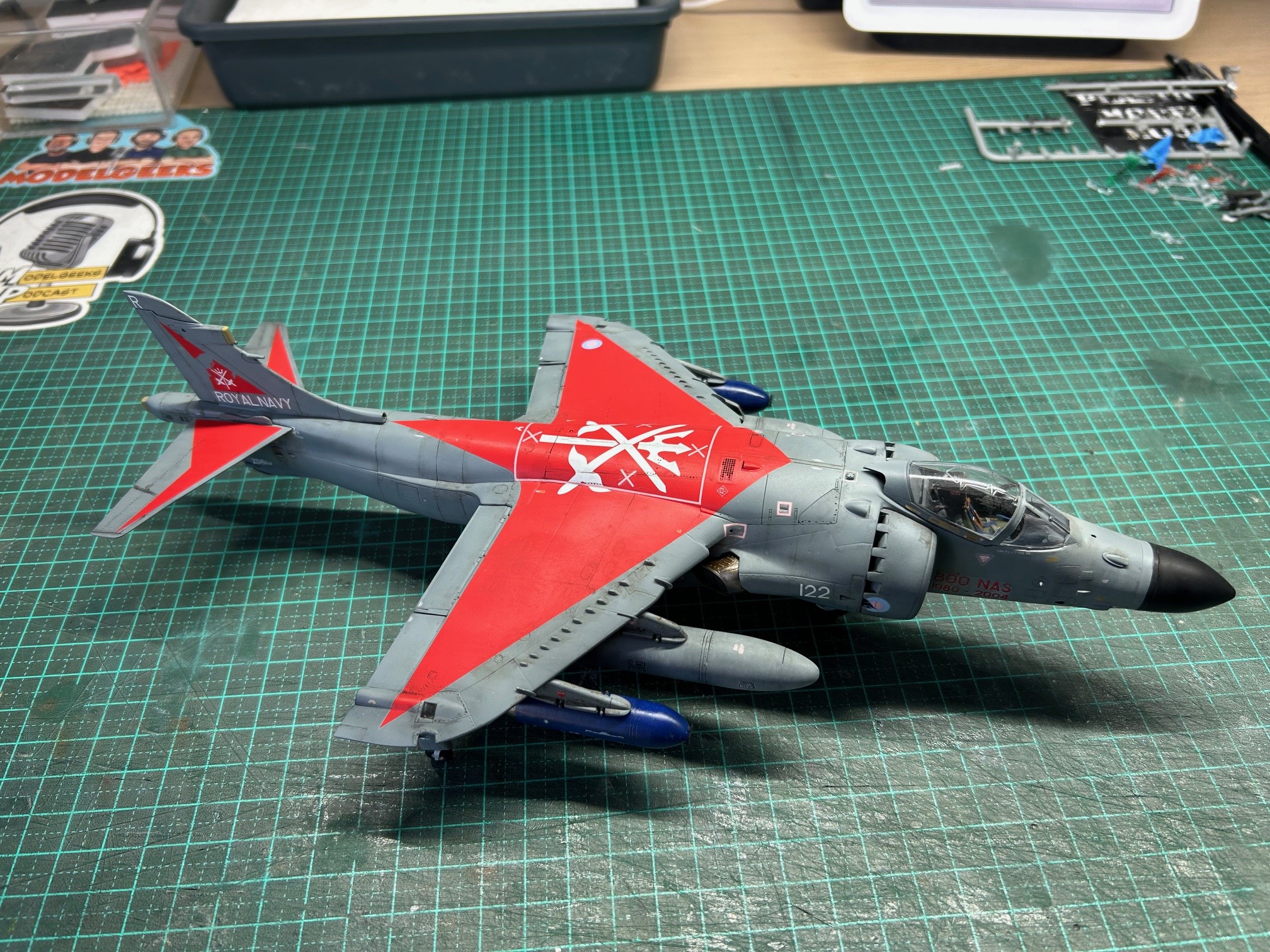 Devil at the Gate - Sea Harrier Satan 1 Gate guard