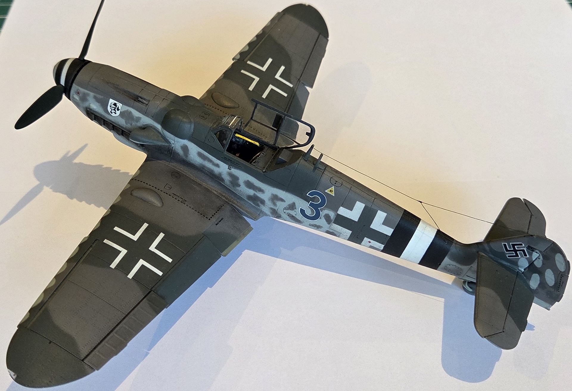 Messerschmitt BF109-G14 Blue 3