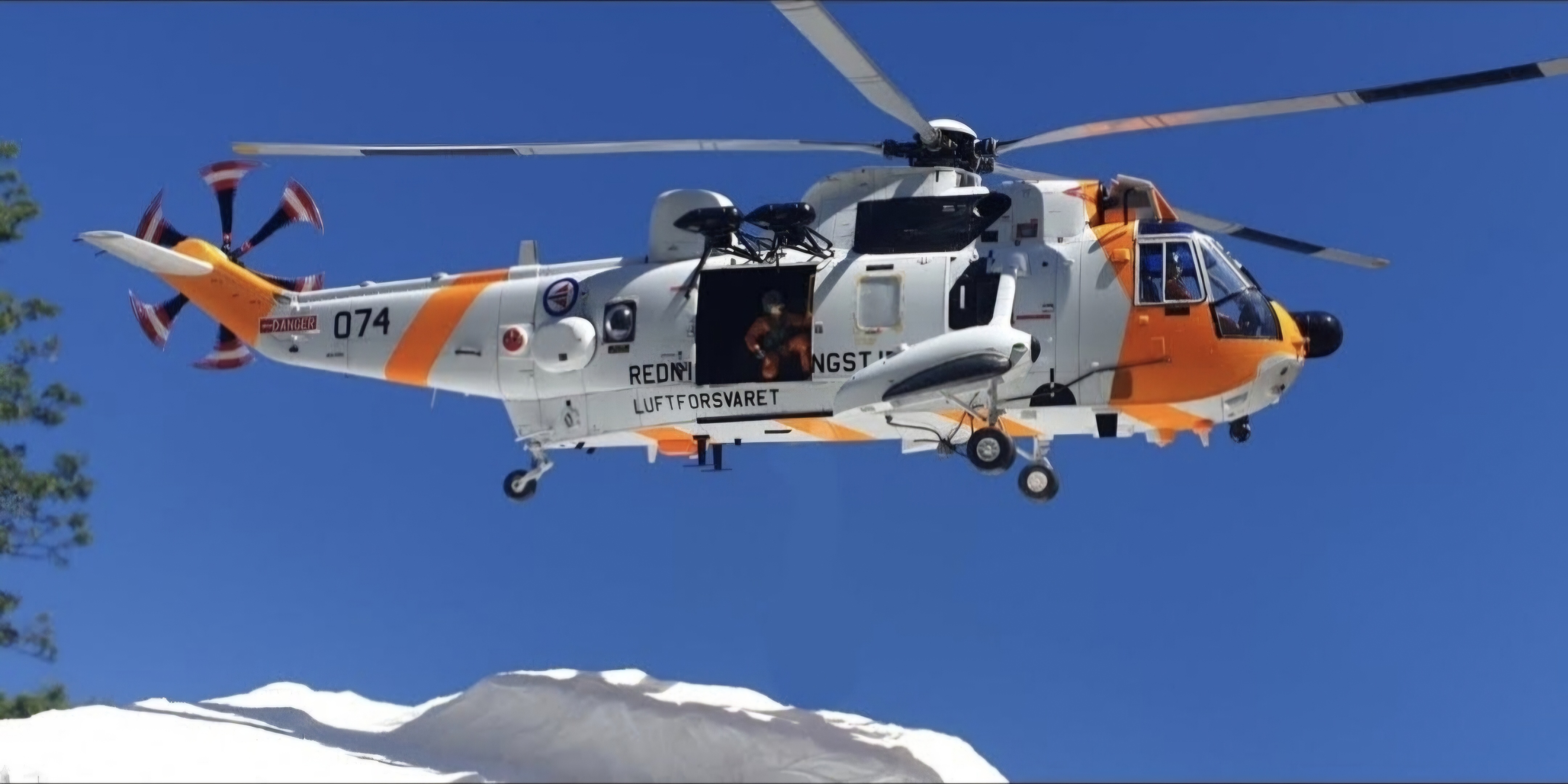 Westland SeaKing MK-43B, 074 Norwegian Air Force 