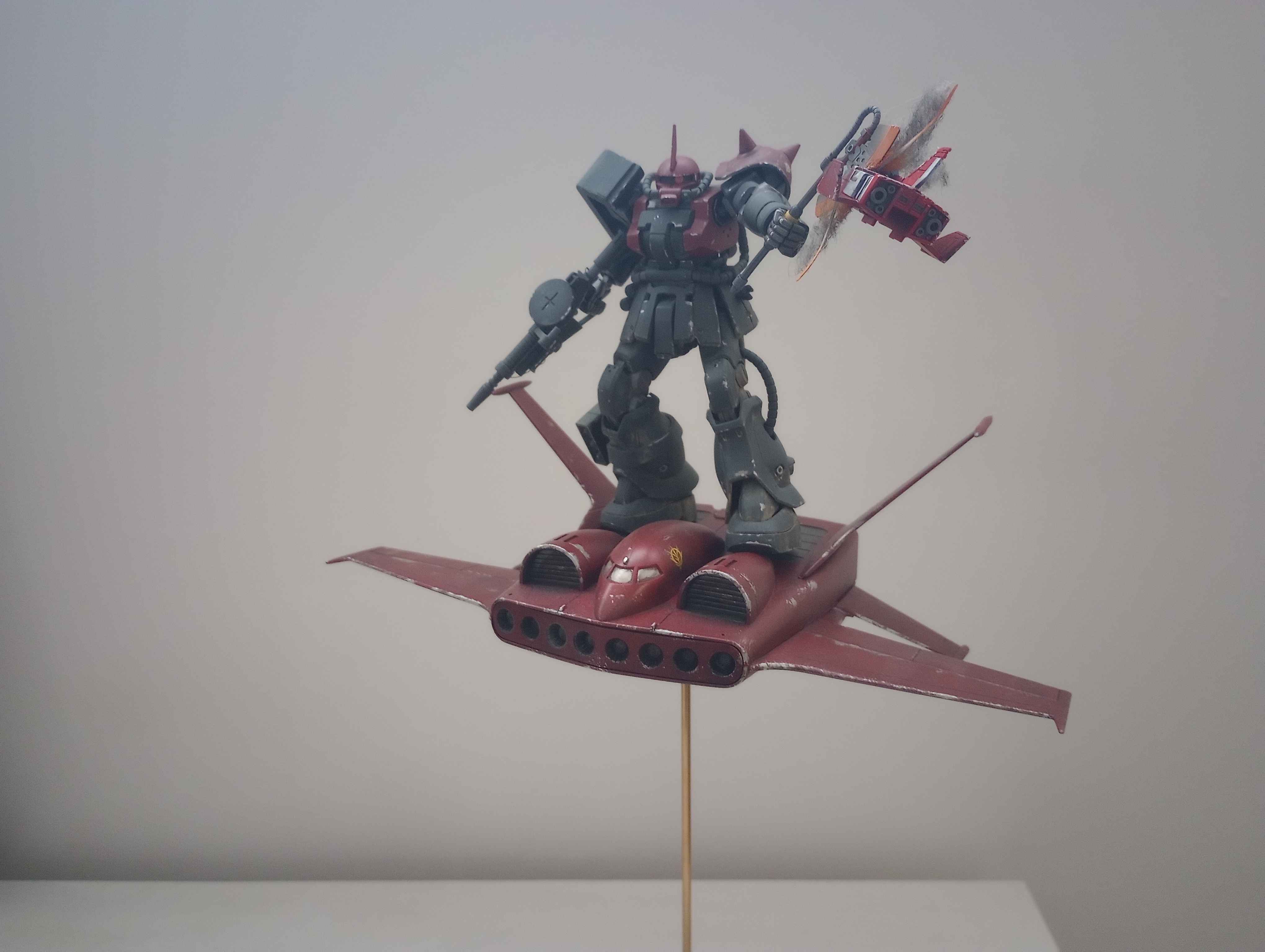 Zaku in the sky 