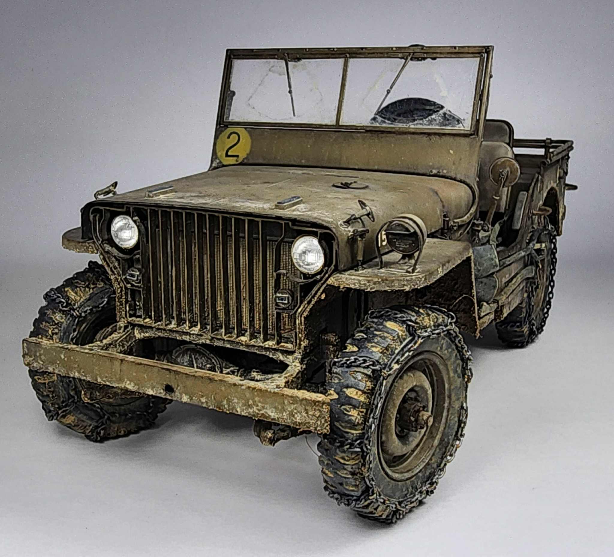  "Motorpool" Slat Grille Jeep (Australian Forces, Bougainville)