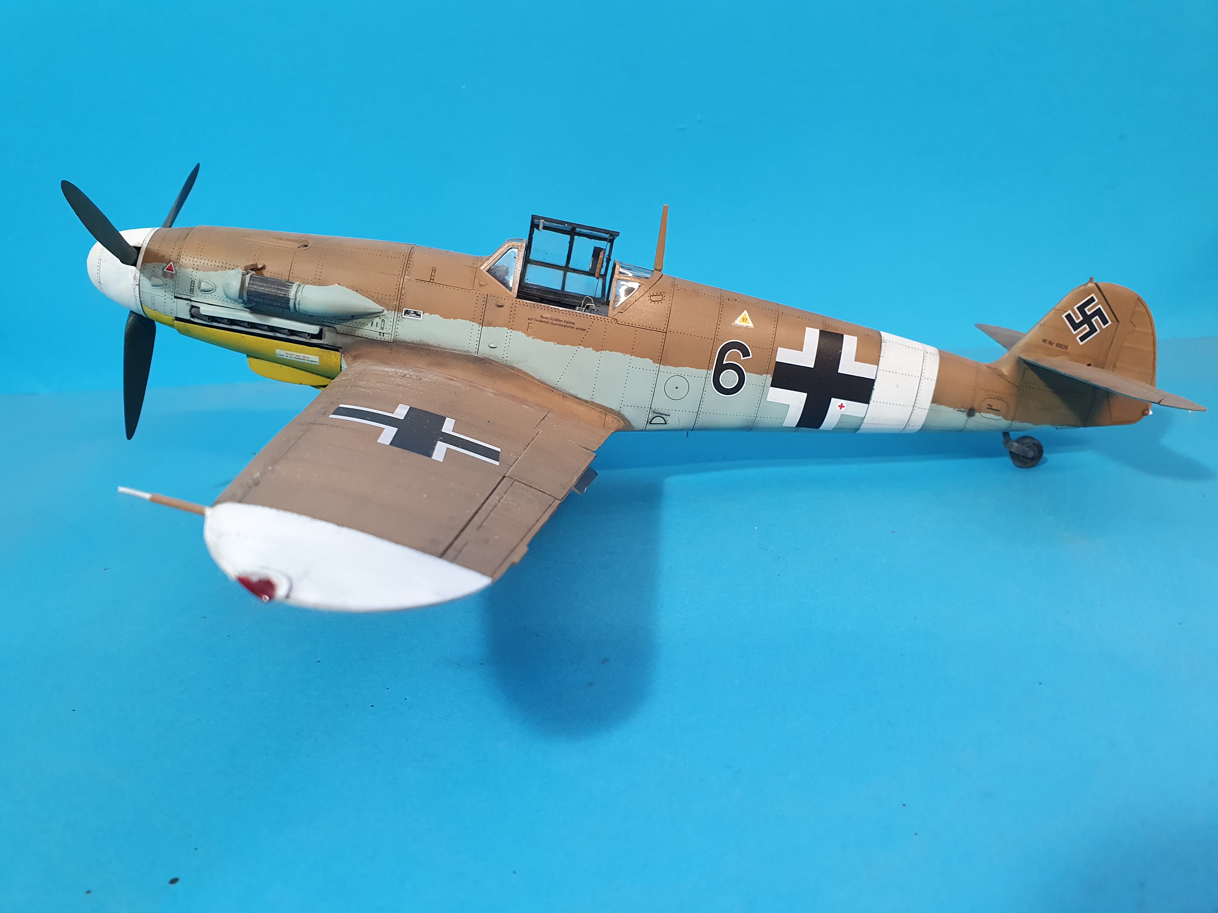 Messerschmitt Bf109G-2 Trop 'Black 6' Tunisia 1943