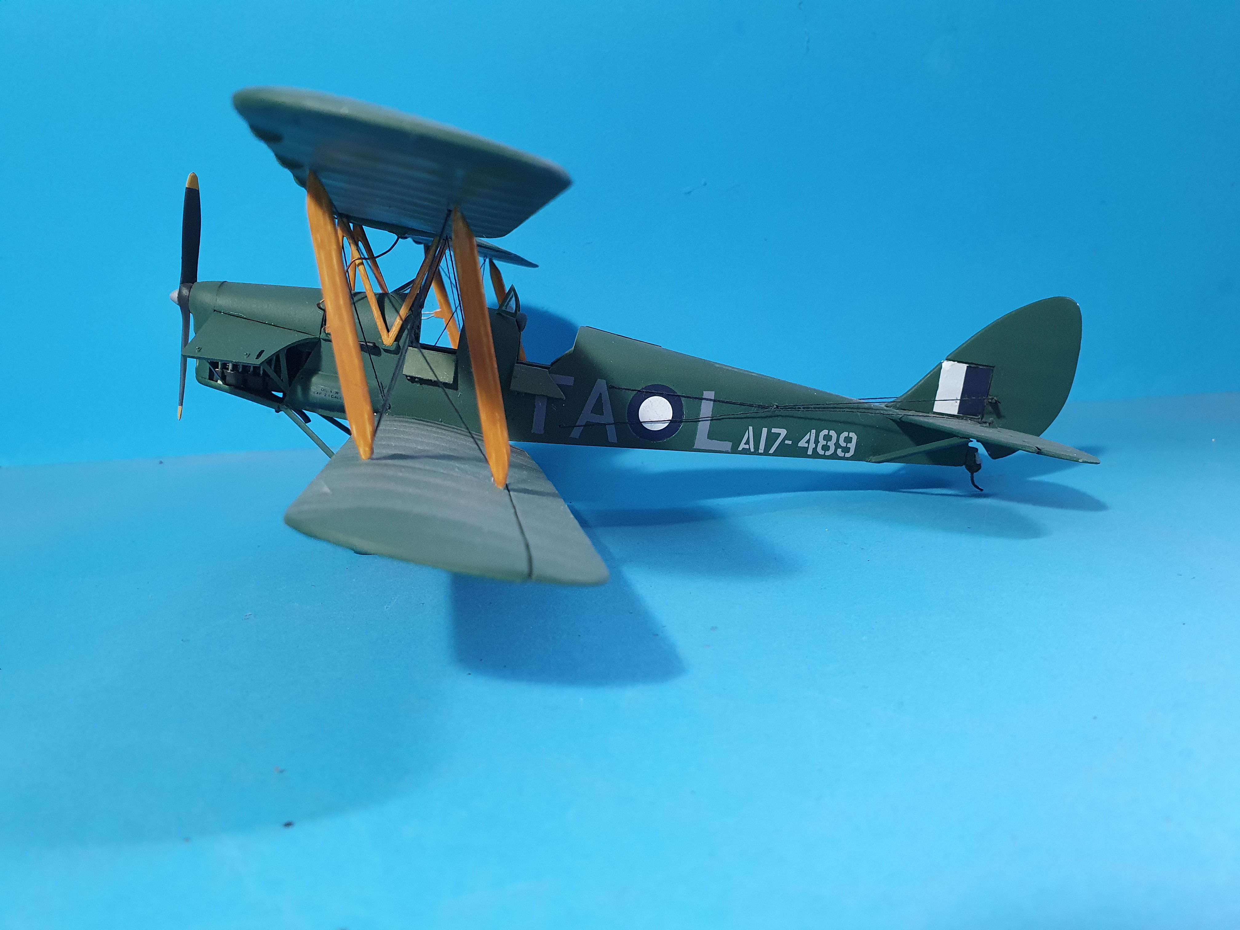 DH-82 Tiger Moth A17-489 - 12 L.A.S.U., RAAF, New Guinea 1945