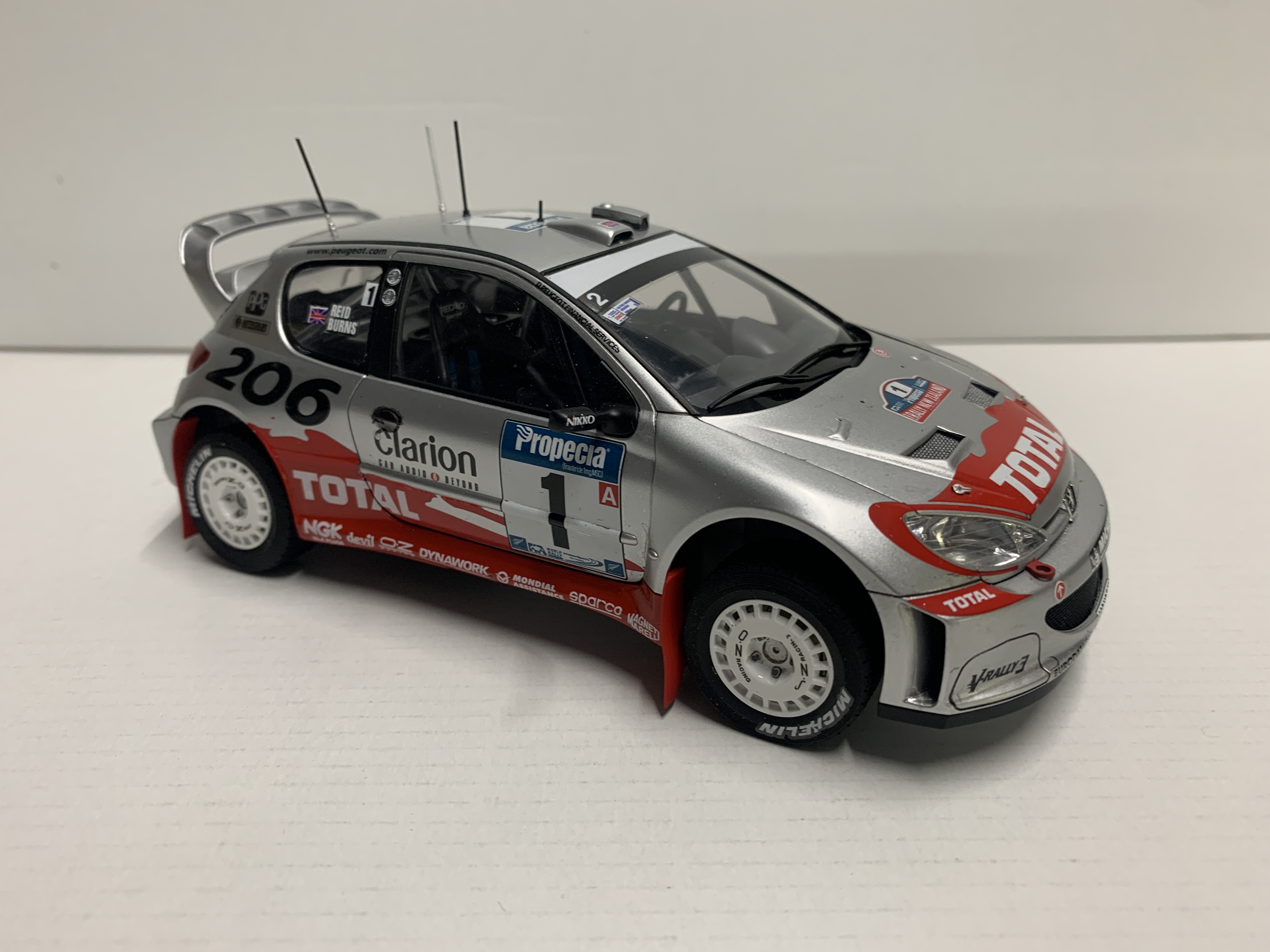 Peugeot 206 WRC Rally NZ